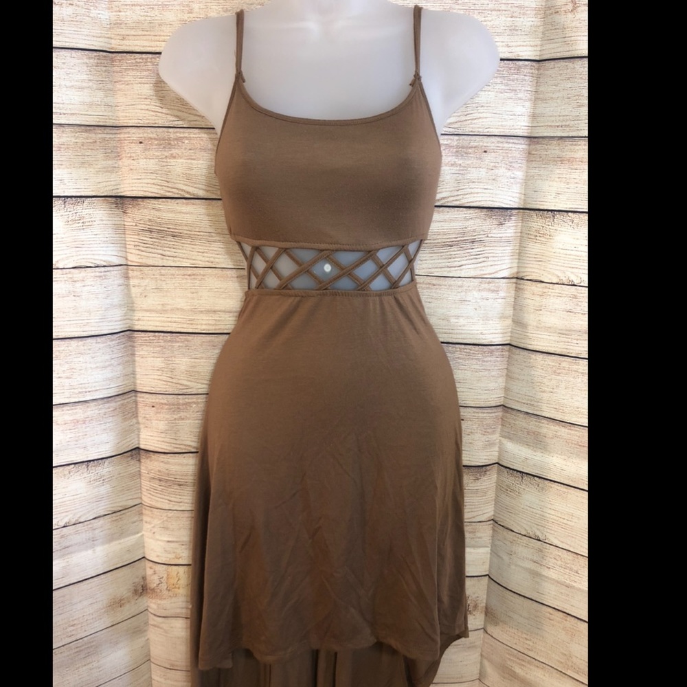 STUNNING cutout high low dress
